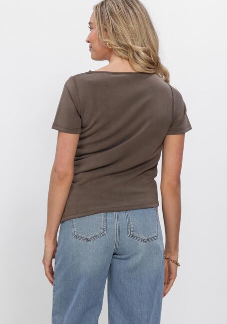 Braune MY ESSENTIAL WARDROBE T-shirt MWHELLE ASSYMETRIC TEE - large