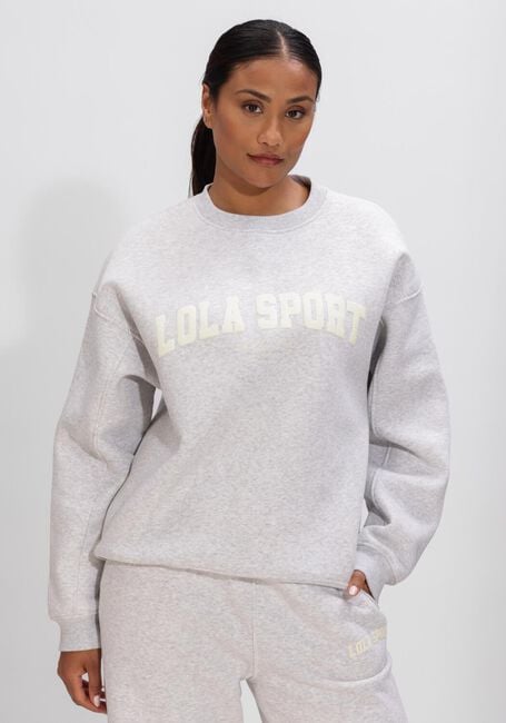Hellgrau THE LOLA CLUB Sweatshirt JAYLA SWEATER - large