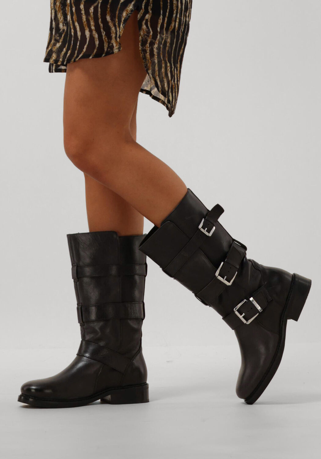 Schwarze BRONX Boots NEW-TOUGH 14307 - large