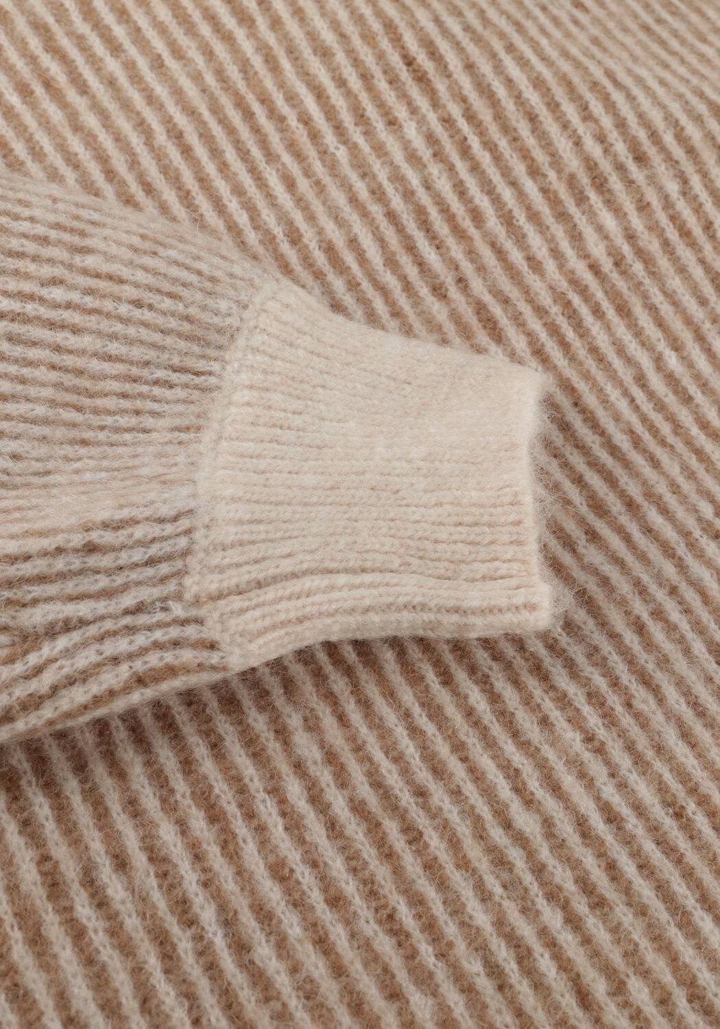 Beige SELECTED WOMEN Pullover SLFLILO LS KNIT O-NECK - large