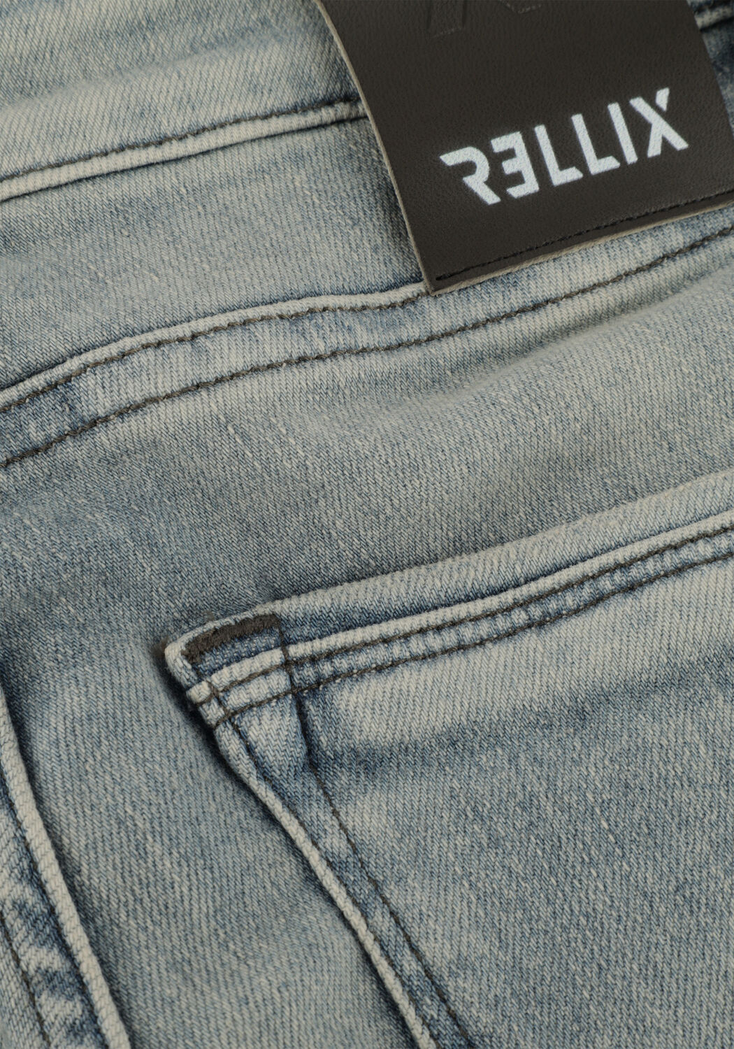 Blaue RELLIX Jeans DUUX SHORT BLUE - large