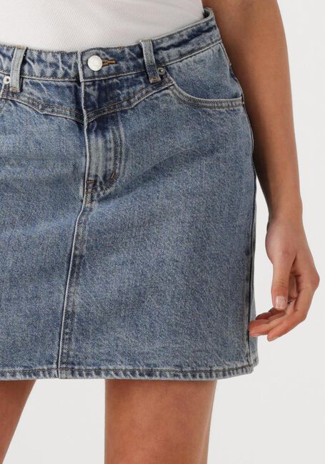 Graue Y.A.S. Minirock YASAIKO MW DENIM SKIRT - large