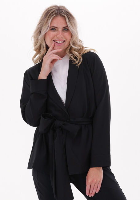 Schwarze 10DAYS Blazer BELT WRAP BLAZER - large