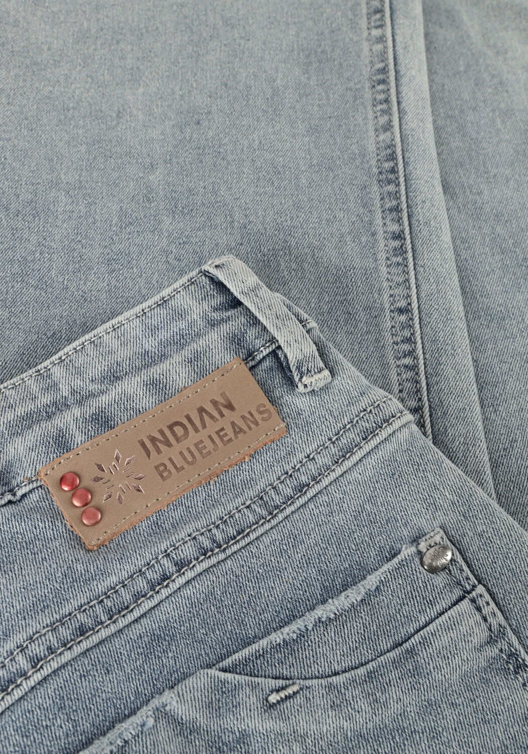 Hellblau INDIAN BLUE JEANS Wide jeans BLUE JOY WORKER WIDE FIT - large