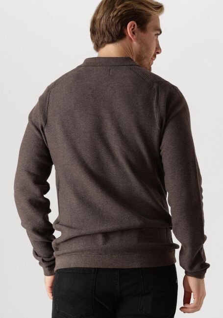 Braune DSTREZZED Pullover MERCURY POLO - large