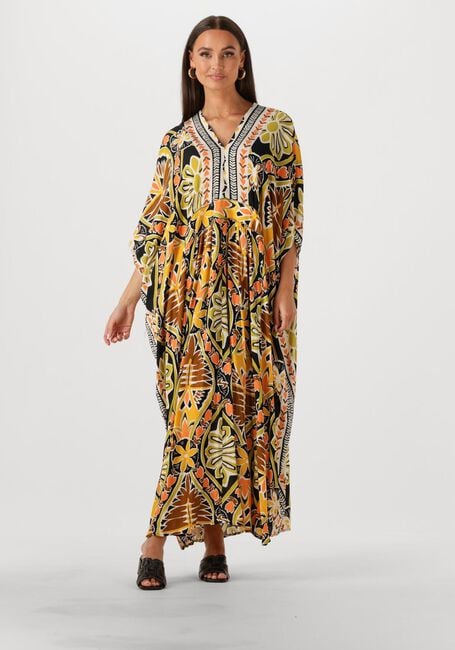 Mehrfarbige/Bunte LOUIZON Maxikleid MIENA - large