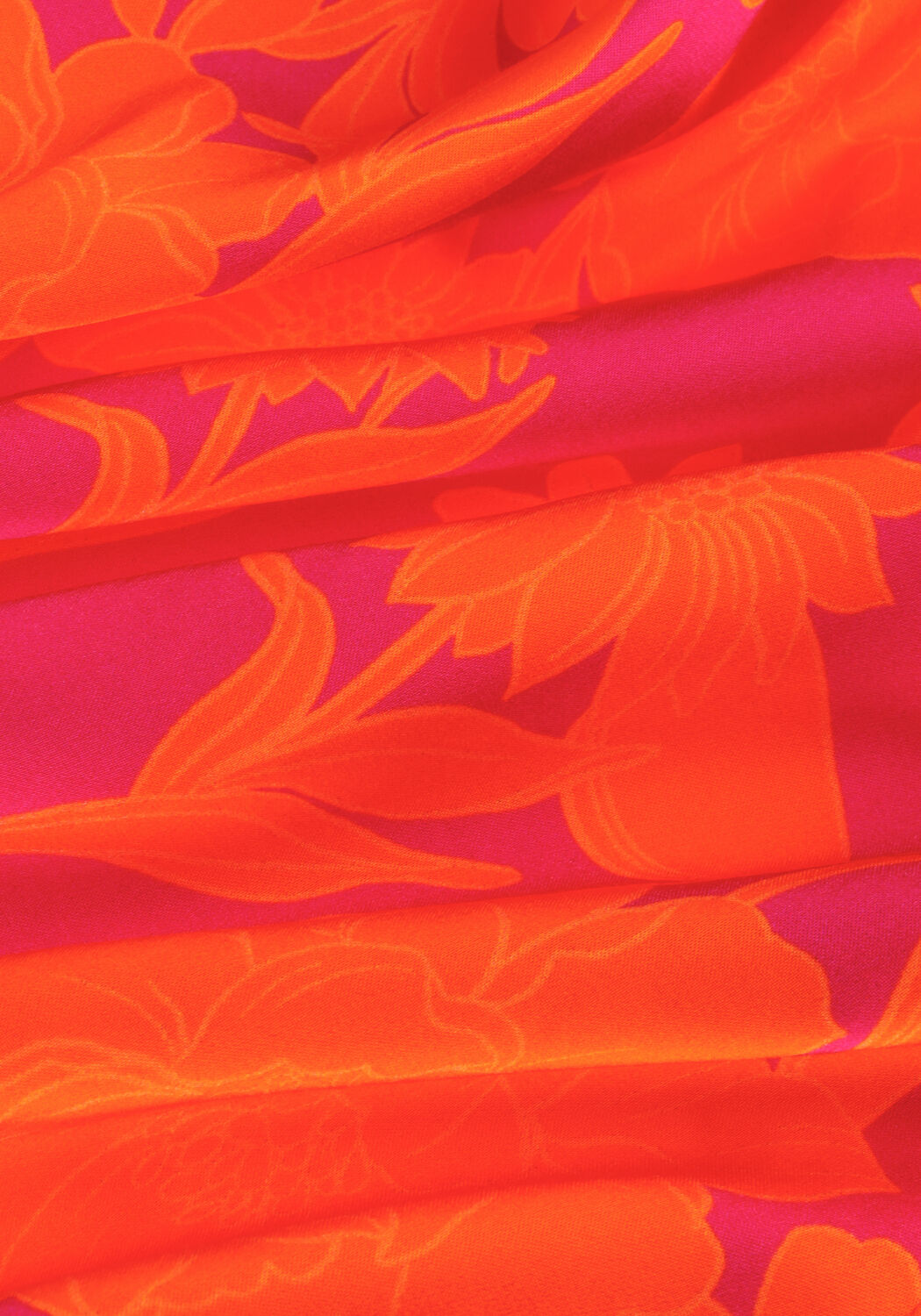 Orangene JANICE Maxikleid NOAH - large