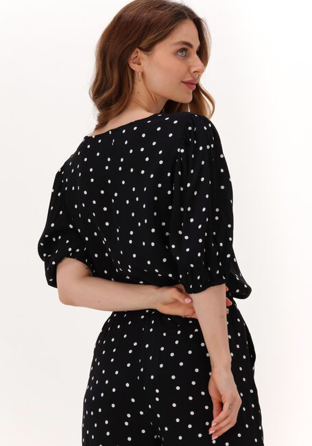 Schwarze MODSTRÖM Top RIDDER PRINT TOP - large