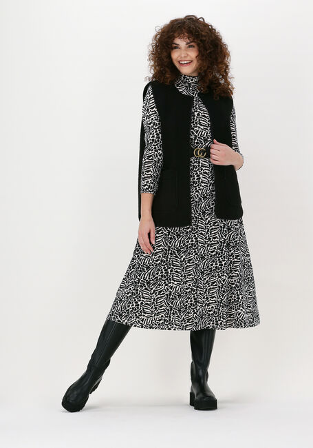 Schwarze SET Midikleid 73913 - large