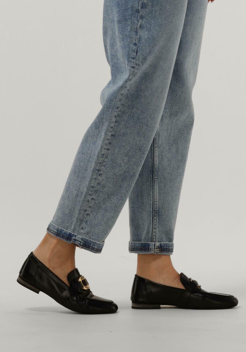 Schwarze NOTRE-V Loafer 133 5621 - large