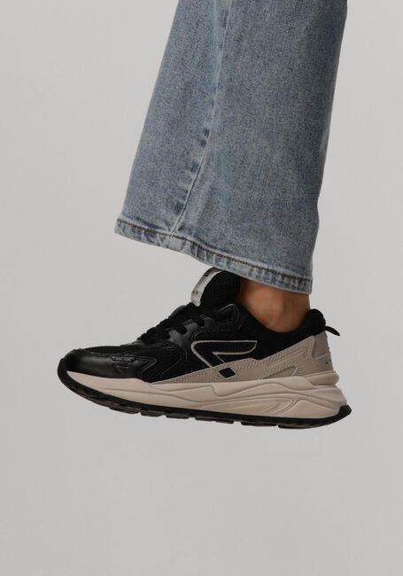 Schwarze HUB Sneaker Low GRID-W - large