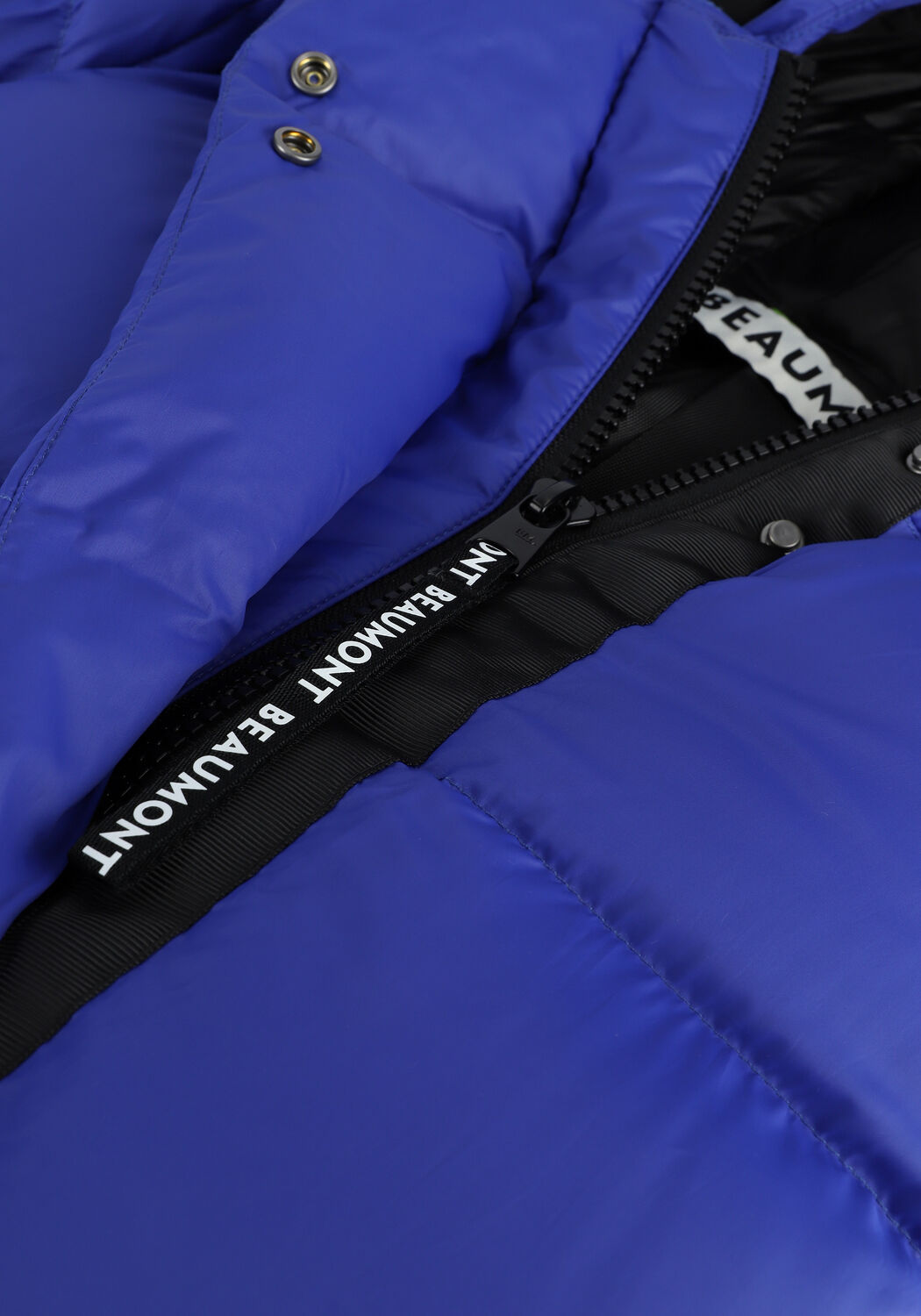 Blaue BEAUMONT Wattierte Jack PUFFER RECYCLED PARKA - large