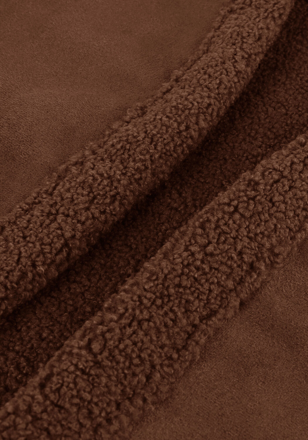 Braune LIKE FLO Gilet BONDED TEDDY GILLET - large