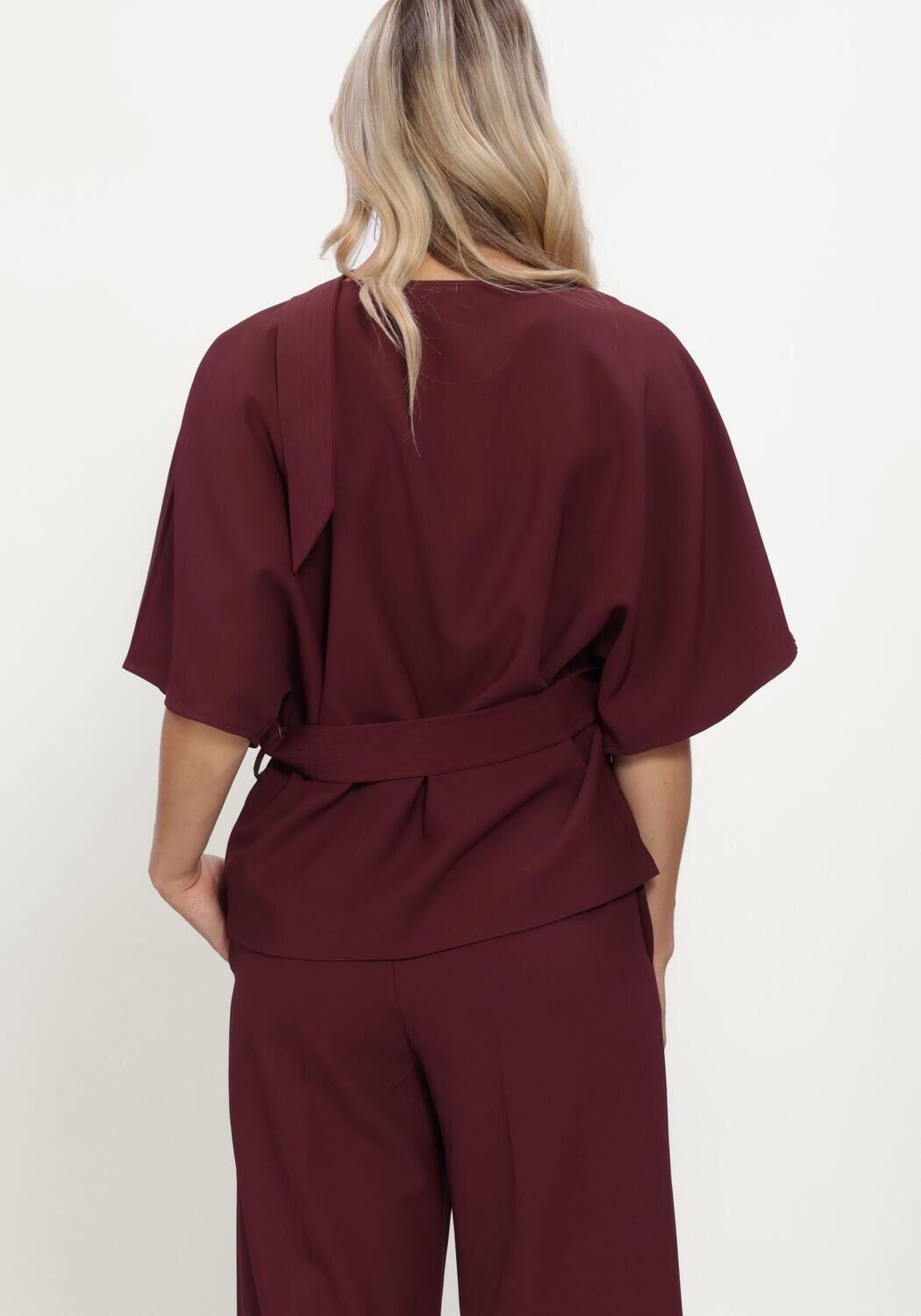 Bordeaux MOS MOSH Blusen MMRIKALA MILEY BLOUSE - large