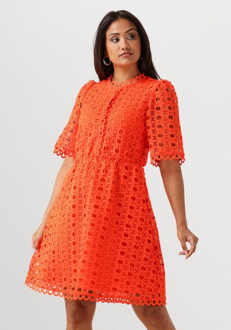 Orangene Y.A.S. Minikleid YASLARA SHORT DRESS - large