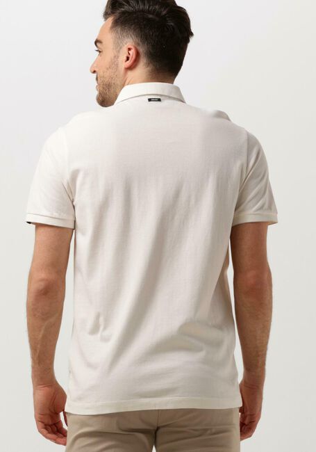 Ecru VANGUARD Polo-Shirt SHORT SLEEVE POLO PIQUE WAFFLE STRUCTURE - large