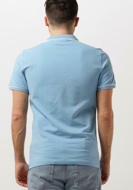 Hellblau CALVIN KLEIN Polo-Shirt TIPPING SLIM POLO - large