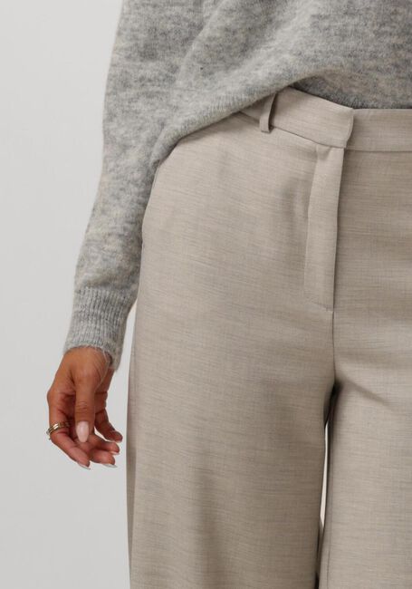 Creme SELECTED FEMME Hose SLFRITA-PAXA HW EXTRA WIDE PANT - large