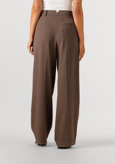 Braune MSCH COPENHAGEN Weite Hose MSCHROSINA MICHELLE HW PANTS - large