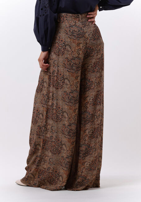 Braune BY-BAR Weite Hose VIDE PAISLEY PANT - large