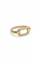 Goldfarbig NOTRE-V Ring OMFW22-014 - medium