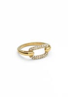 Goldfarbene NOTRE-V Ring OMFW22-014 - medium