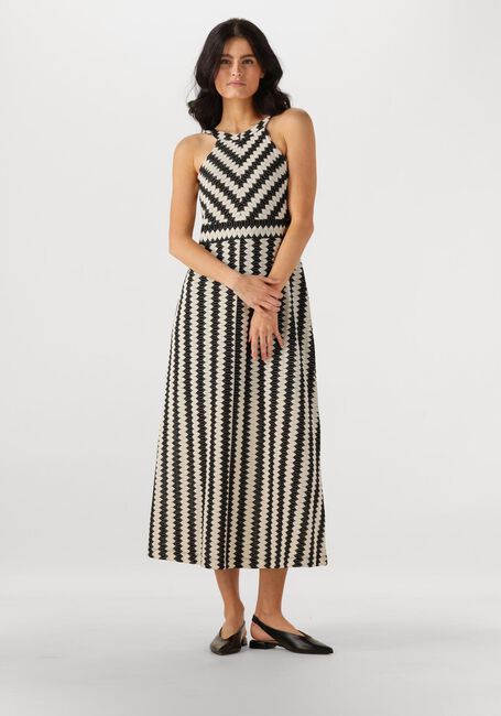 Weiße SUMMUM Maxikleid LONG HALTER FINE CROCHET DRESS - large
