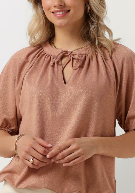 Rosane SUMMUM Top TOP SHORT SLEEVE FLUID LUREX JERSEY - large