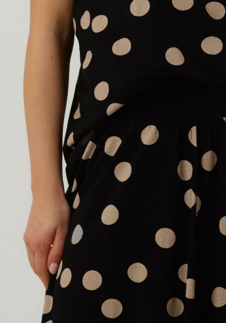 Schwarze 10DAYS Midirock SKIRT POLKA DOT - large