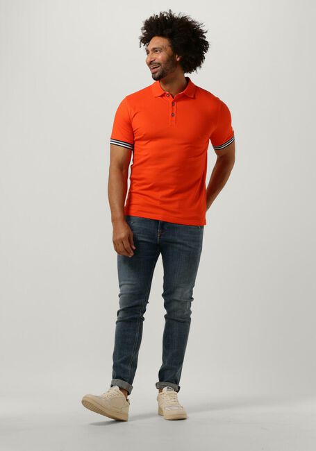Rote GENTI Polo-Shirt J7008-1219 - large