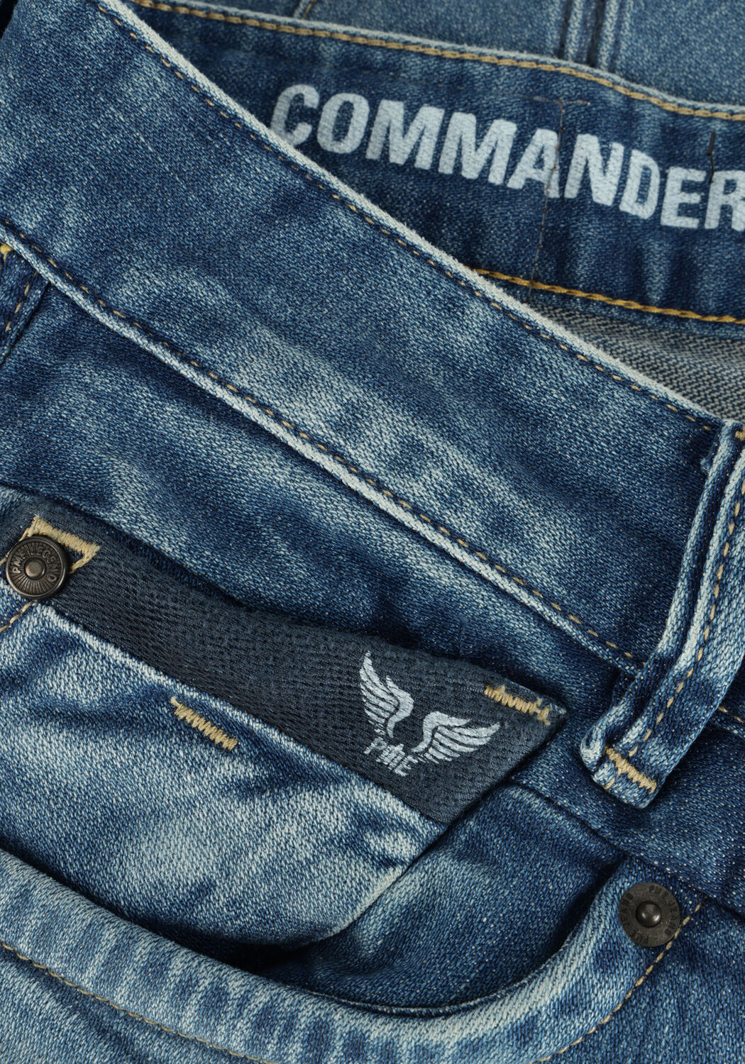 Blaue PME LEGEND Slim fit jeans COMMANDER 3.0 FRESH MID BLUE | Omoda