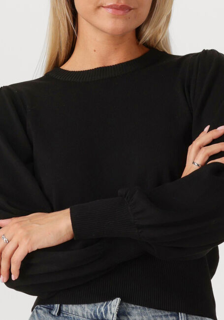 Schwarze MINUS Pullover LIVA LONG SLEEVE PULLOVER - large