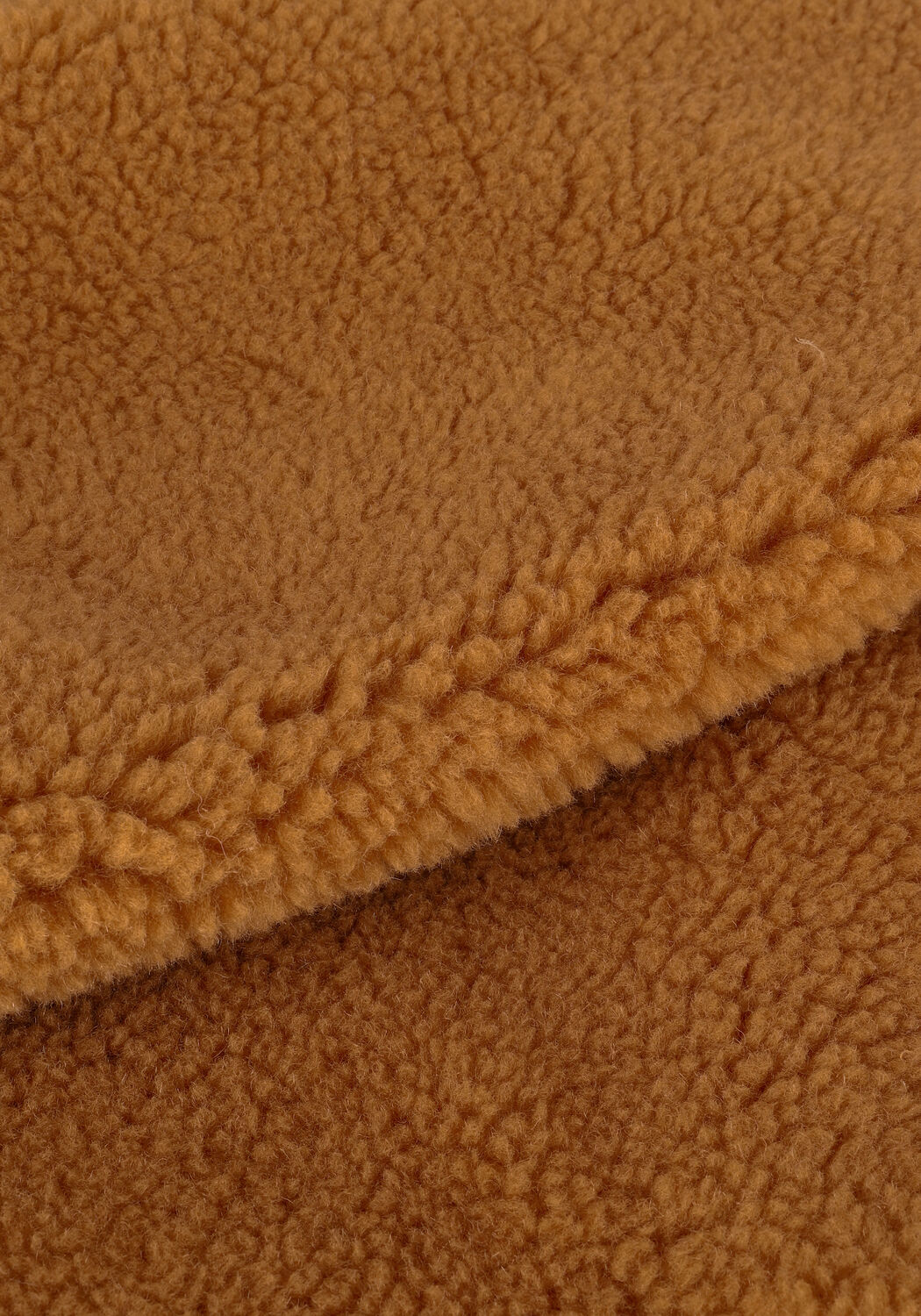 Braune STAND STUDIO Teddy-Jacke CAMILLE COCOON COAT TEDDY - large