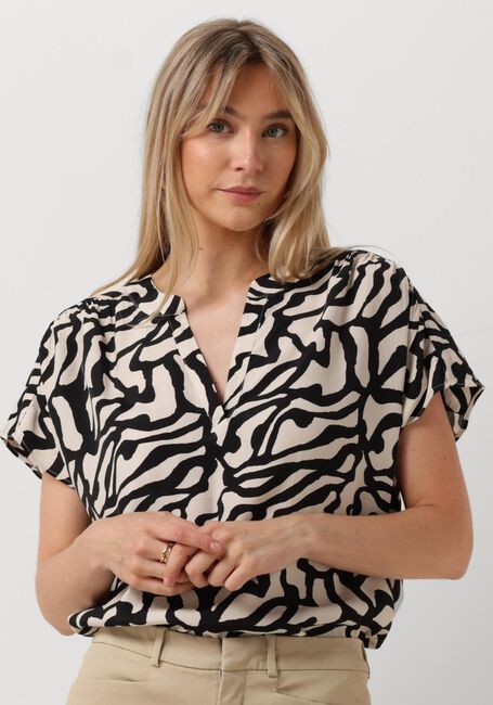 Schwarze MINUS Top TIANA SLEVELESS BLOUSE - large