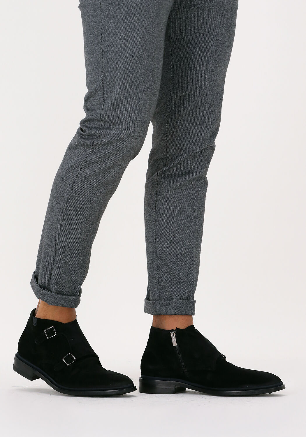 Schwarze FLORIS VAN BOMMEL Business Schuhe SFM-30004 - large