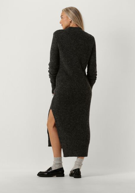 Graue VANILIA Midikleid WOOL MAXI DRESS - large