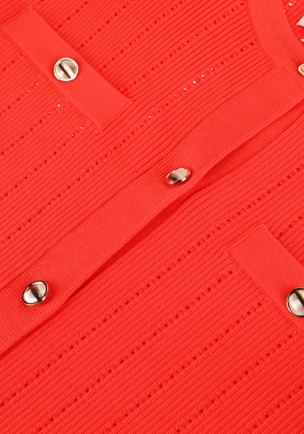 Rote SUNCOO Strickjacke GERIZ - large