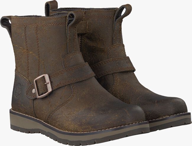Braune TIMBERLAND Hohe Stiefel KIDDER HILL ANKLE BOOT W/ZIP - large
