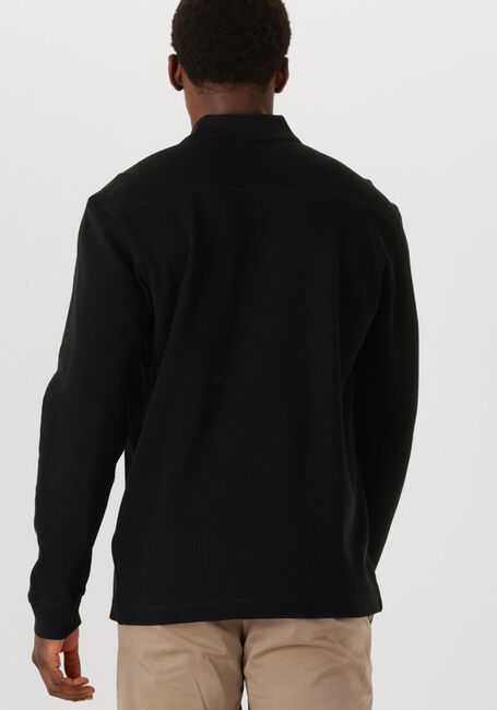 Schwarze BOSS ORANGE Polo-Shirt PETEMPESTO LONG - large