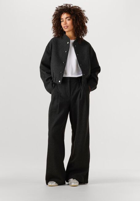 Dunkelgrau MSCH COPENHAGEN Weite Hose MSCHSEBA HW PANTS - large