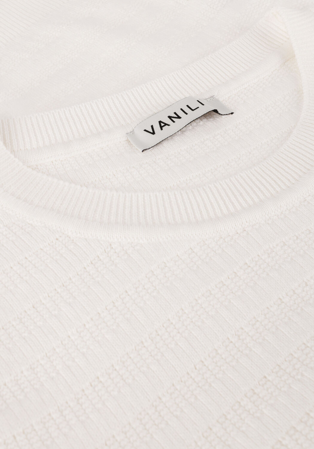 Ecru VANILIA T-shirt SHORTSLEEVE - large