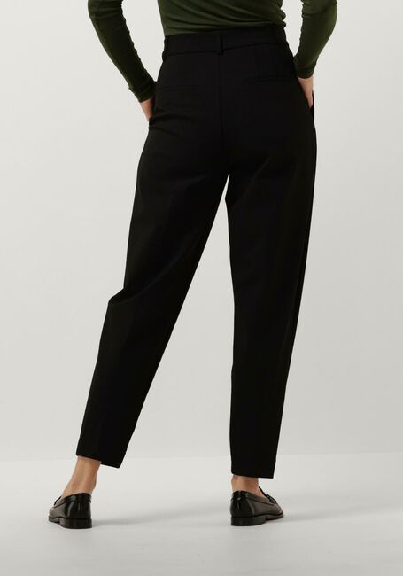 Schwarze VANILIA Hose TWILL PLEATED CHINO - large