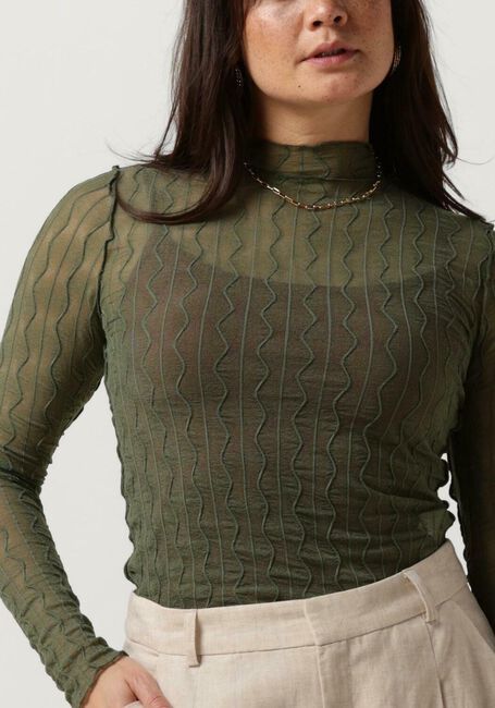 Grüne ENVII Top ENSOFIE LS T-N TEE 6958 - large