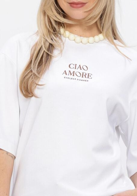 Wei&szlig;e BEAUMONT T-shirt ROWY T-SHIRT - large