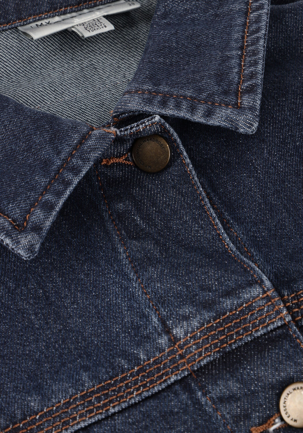 Dunkelblau MY ESSENTIAL WARDROBE Jeansjacke MWMALLE 139 DECO DENIM JACKET - large