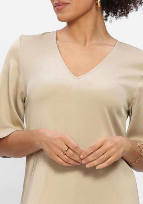 Braune DRYKORN Maxikleid TIVONA - large