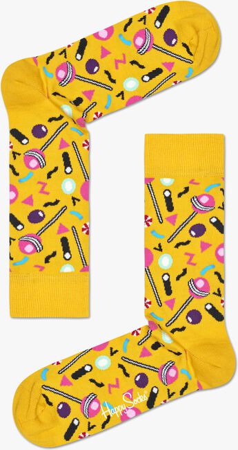 Gelbe HAPPY SOCKS Socken CANDY - large
