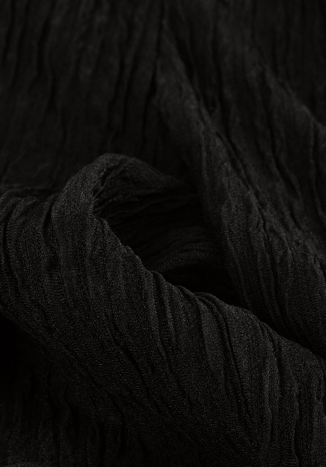 Schwarze AAIKO Weite Hose RAMONA STRUCTURE PES 564 - large