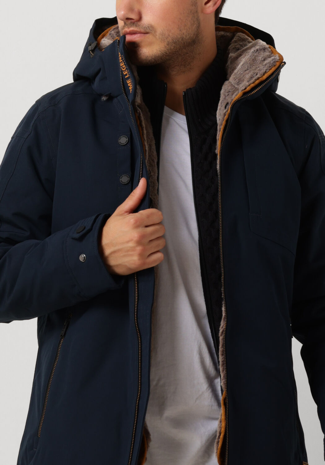 Blaue INUOVO Loafer A79008 - large