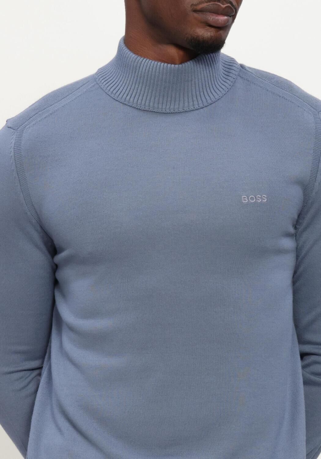 Blaue BOSS ORANGE Rollkragenpullover AVAC - large